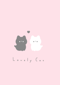 Lovely Cat (fluffy)/ pink PK