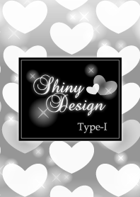 Shiny Design Type-I Silver Heart