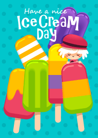 Fluffy& Tilly (Ice Cream Day)