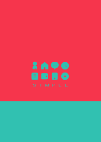 SIMPLE(pink green)V.1001b