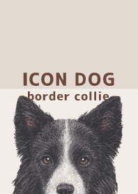 ICON DOG - ボーダーコリー - BROWN/03