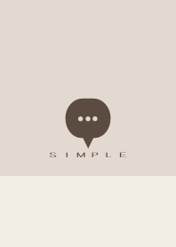 SIMPLE(beige brown)V.1736b