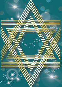 Blue Green : Hexagram that brings luck
