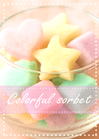 Colorful Sorbet pastel color
