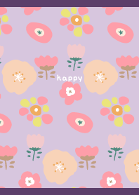 Northern Flowers16 on purple