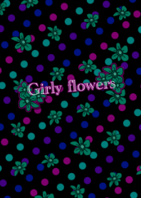 Girly flowers -Multi color-