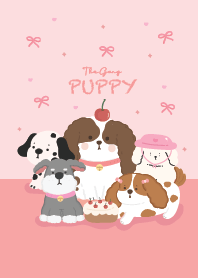 หมาน้อยน่ารัก : แก๊งค์หมาน้อย! (สีชมพู)