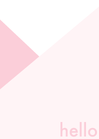 hello - dusty pink