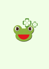 Clover frog that will encourage me