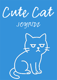 Cute cat : Blue
