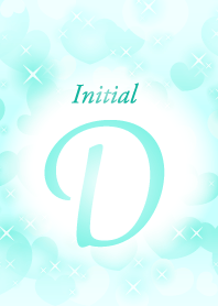 D-Initial-heart-Mint