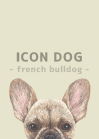 ICON DOG - french bulldog - PASTEL YE/05