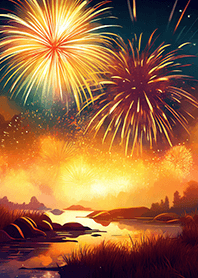 Beautiful Fireworks Theme#982