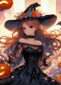 cute little witch halloween V. 40