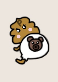 バブーウンPーマン (クリアベージュ)