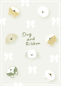 green Dog and Ribbon 03_2
