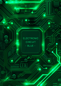 電子回路 - 緑色 -