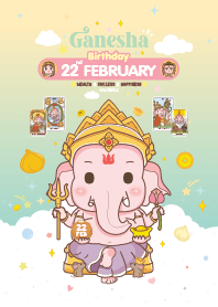 Ganesha x February 22 Birthday