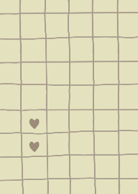 綠色&咖啡色格子-白色主題