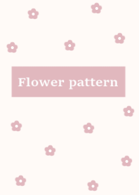 flower pattern_rosepink