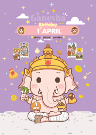 Ganesha x April 1 Birthday
