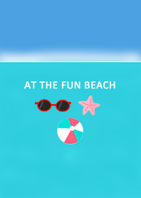 AT THE FUN BEACH