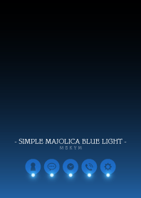 - SIMPLE MAJOLICA BLUE LIGHT -