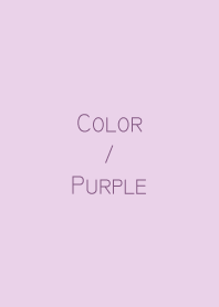 Simple Color : Purple 6 (J)