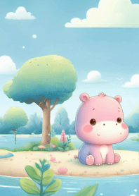 หมูด้ง ฮิปโปน้อย ตัวกลม n.38