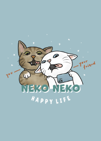 mixnekoneko3 / sea blue