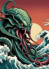 Ukiyo-e Cthulhu 96