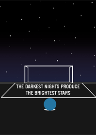 Darkest night, Brightest stars.