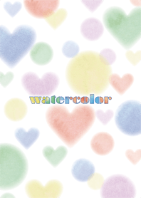 Watercolor Cute Heart
