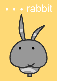 Not to speak of the rabbit