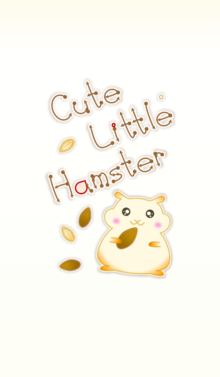 Cute Little Hamster 2 (Beige V.2)
