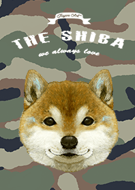 Shiba coming-camo style