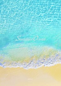 happy summer ocean from Japan