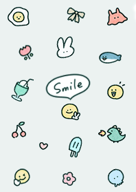 bluegreen simple smile icon06_1
