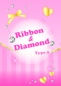 Ribbon & Diamond Type-A Pink