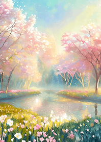 Beautiful real scenery(Spring-847)