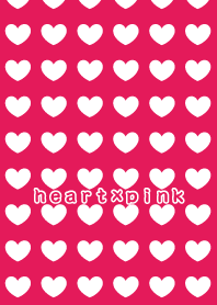 heart×pink