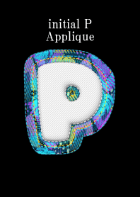 initial P Applique