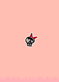 Simple Ribbon Skull 13