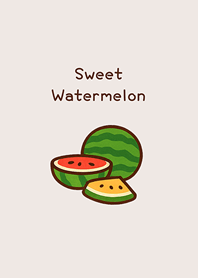 Cooling watermelon(beige)