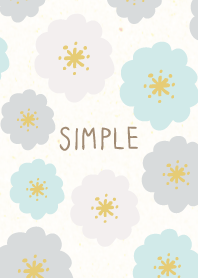 Cute round flowers