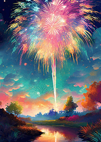 Beautiful Fireworks Theme#564