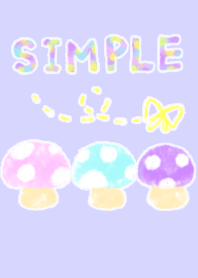 Theme of a simple mushroom3