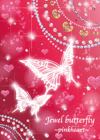 Jewel butterfly ~pinkheart~