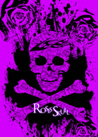 Roses Skull [Purple]
