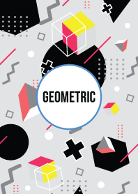 Geometric Gainsboro White